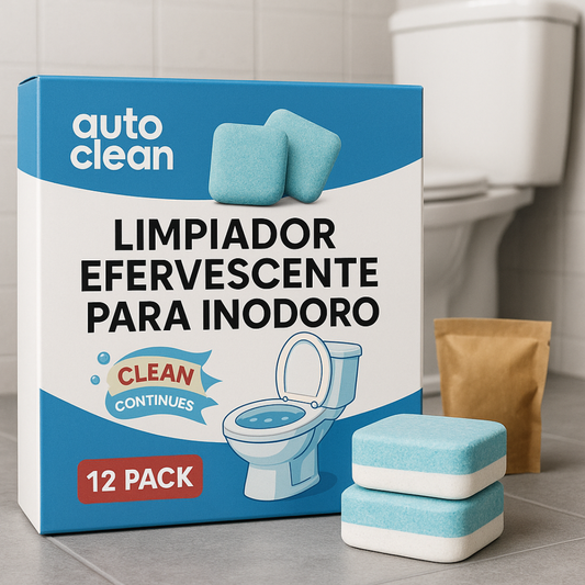 AutoClean™ PACK 12 PASTILLAS EFERVESCENTES PARA INODORO