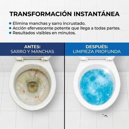 AutoClean™ PACK 12 PASTILLAS EFERVESCENTES PARA INODORO