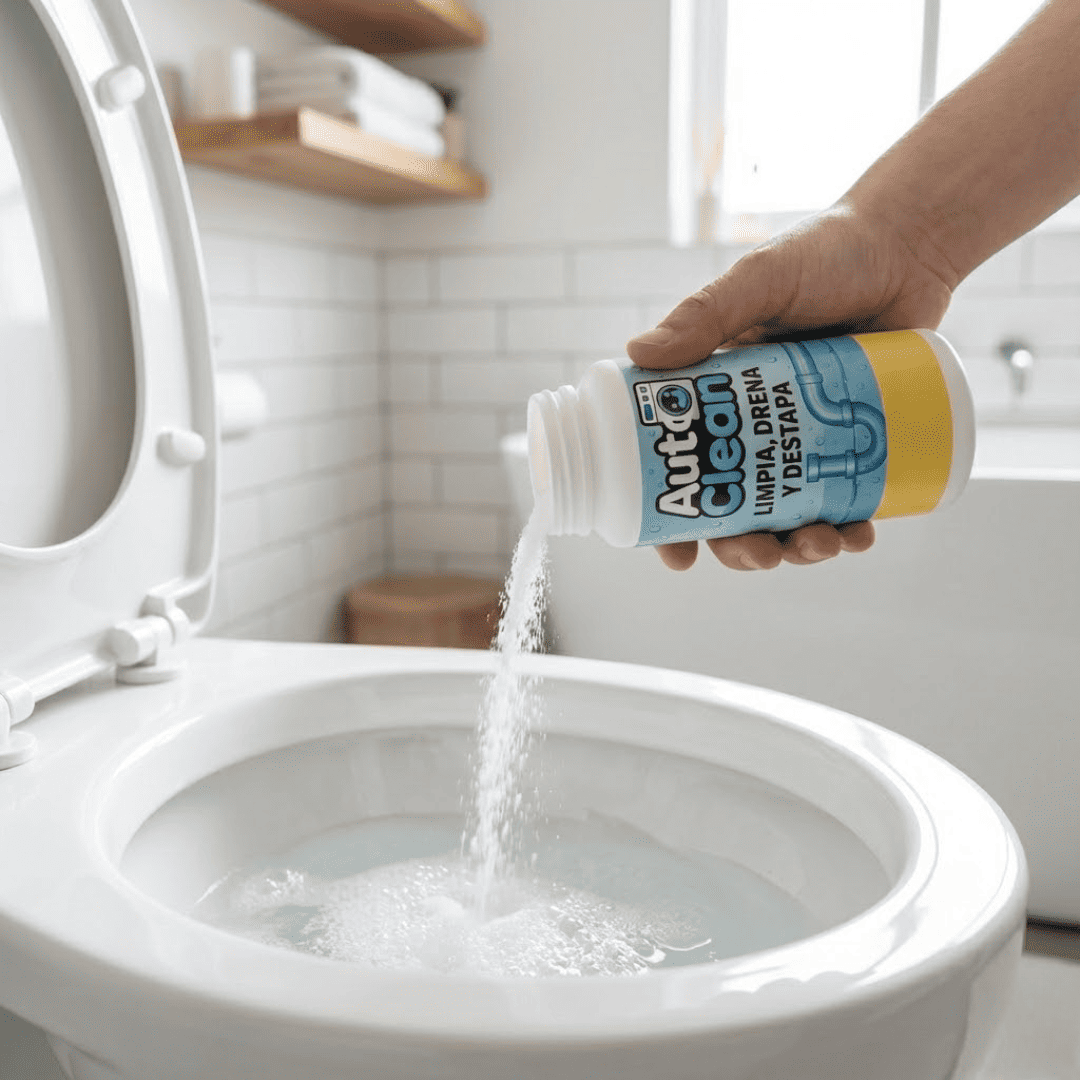 AutoClean™ Limpia y destapa tus cañerias