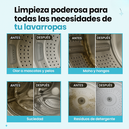 AutoClean™ PACK 12 PASTILLAS PARA LAVARROPA