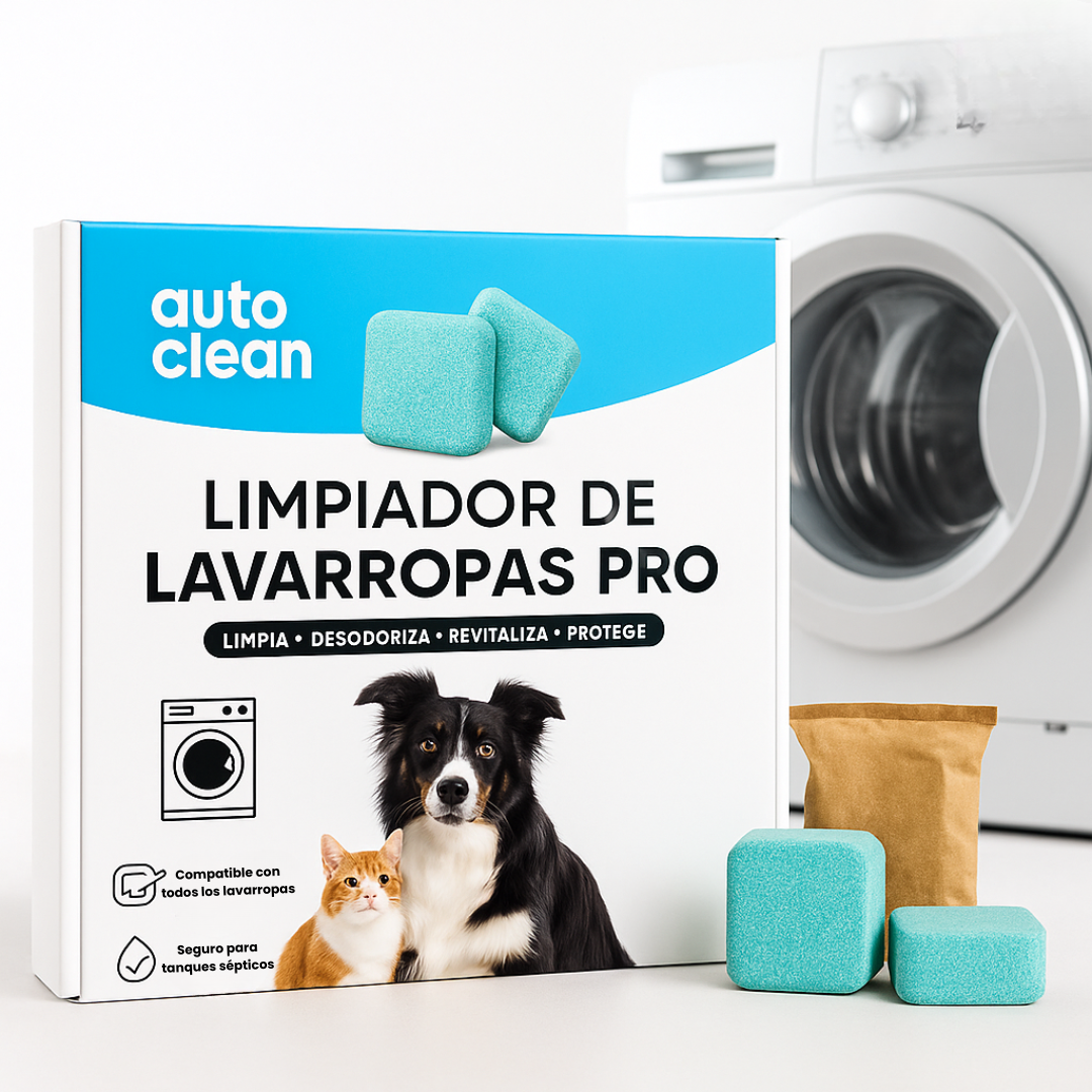 AutoClean™ PACK 12 PASTILLAS PARA LAVARROPA