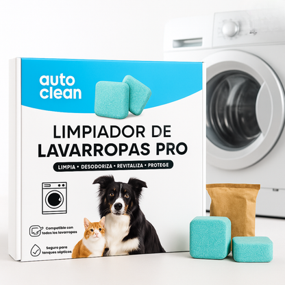 AutoClean™ PACK 12 PASTILLAS PARA LAVARROPA